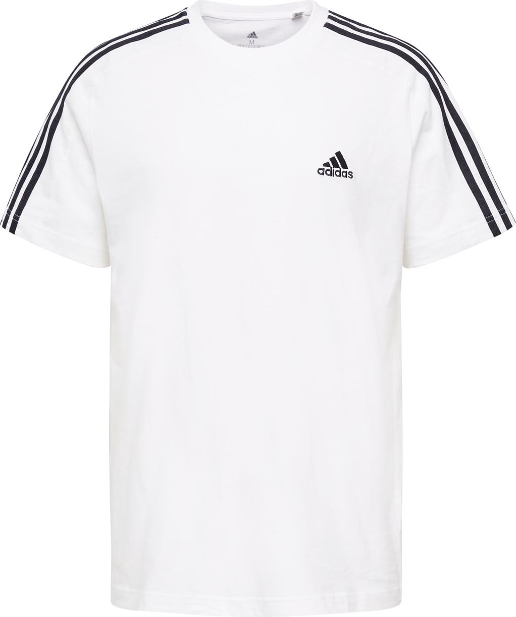 ADIDAS SPORTSWEAR Funkční tričko černá / bílá