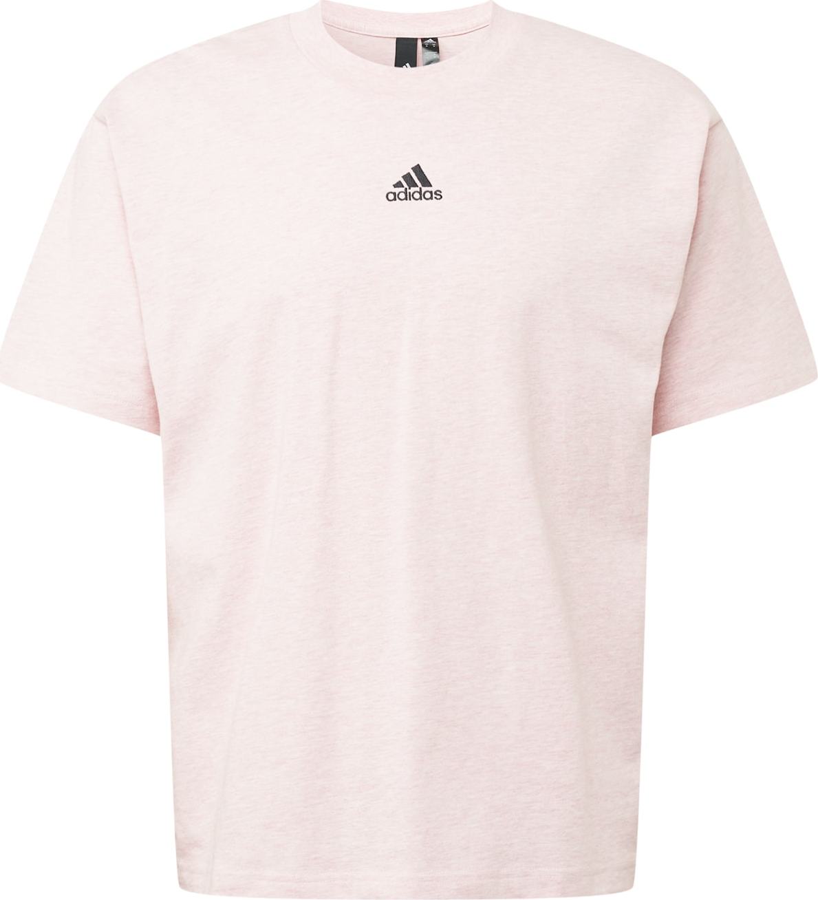 ADIDAS SPORTSWEAR Funkční tričko pink / černá