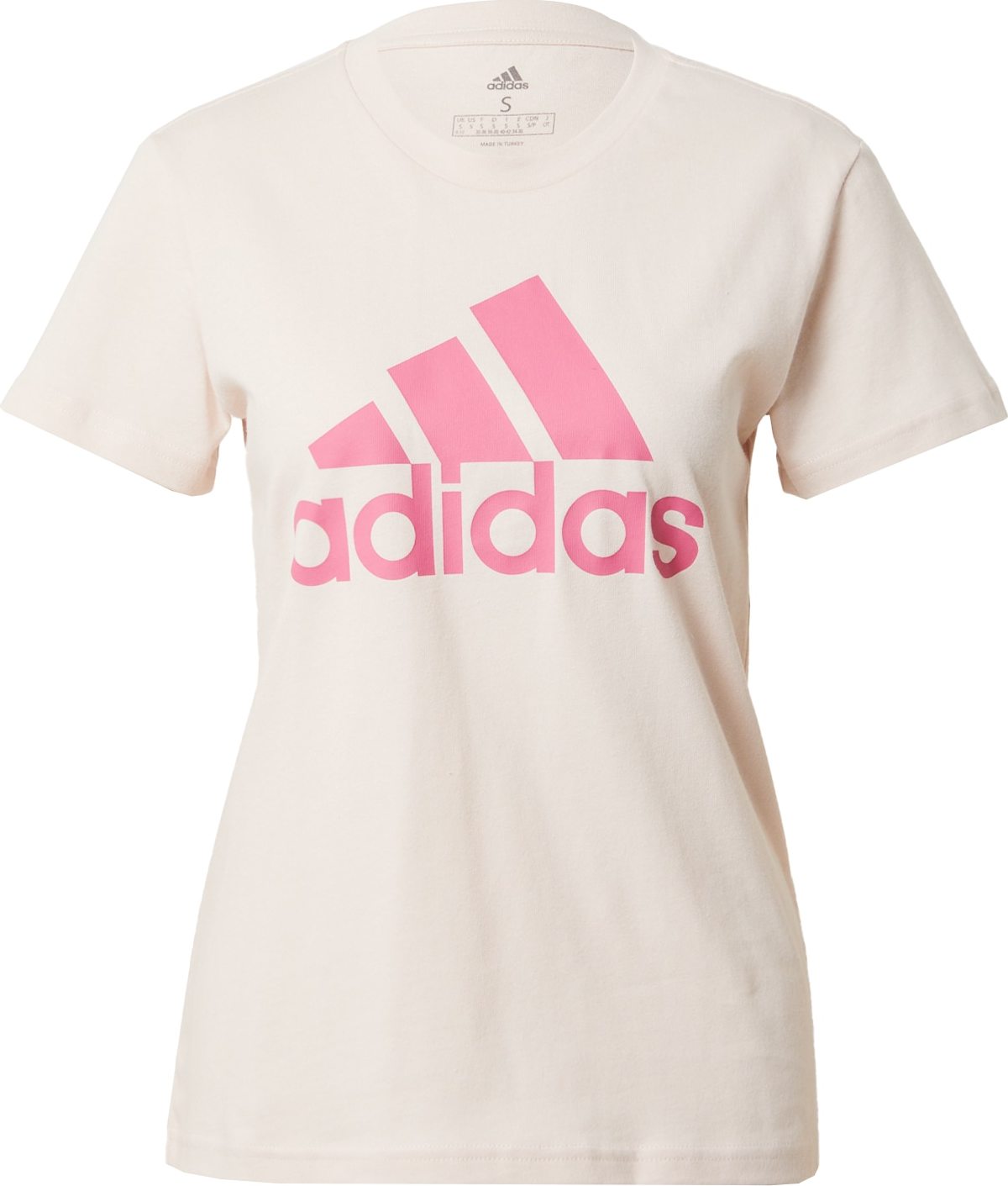 ADIDAS SPORTSWEAR Funkční tričko světle růžová / bílá