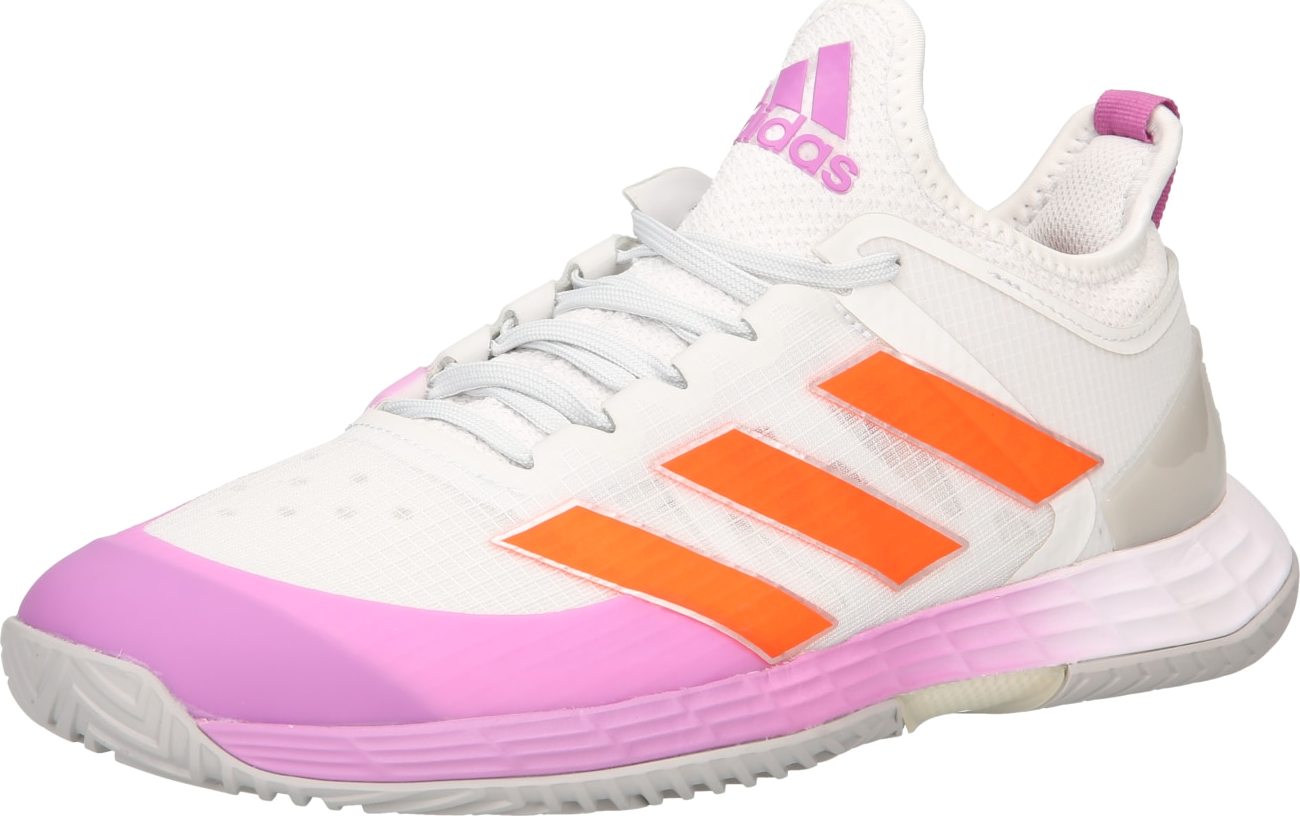 ADIDAS SPORTSWEAR Tenisky 'Adizero Ubersonic 4' světle šedá / orchidej / oranžová / bílá