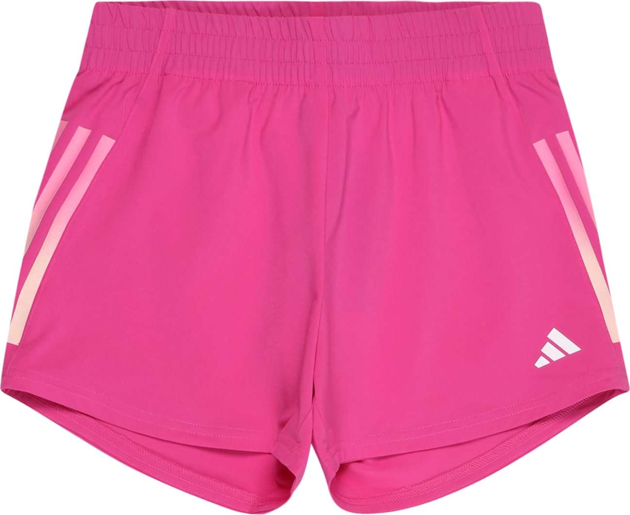 ADIDAS SPORTSWEAR Sportovní kalhoty fuchsiová / bílá