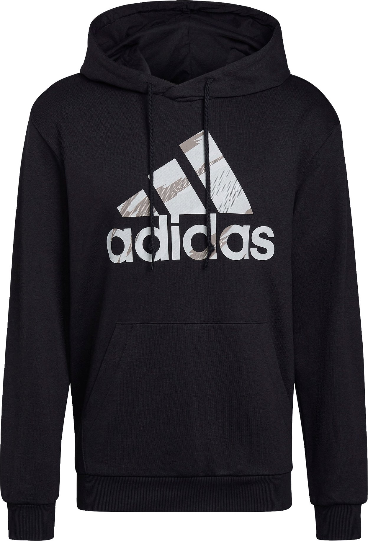 ADIDAS SPORTSWEAR Sportovní mikina šedobéžová / světle šedá / černá