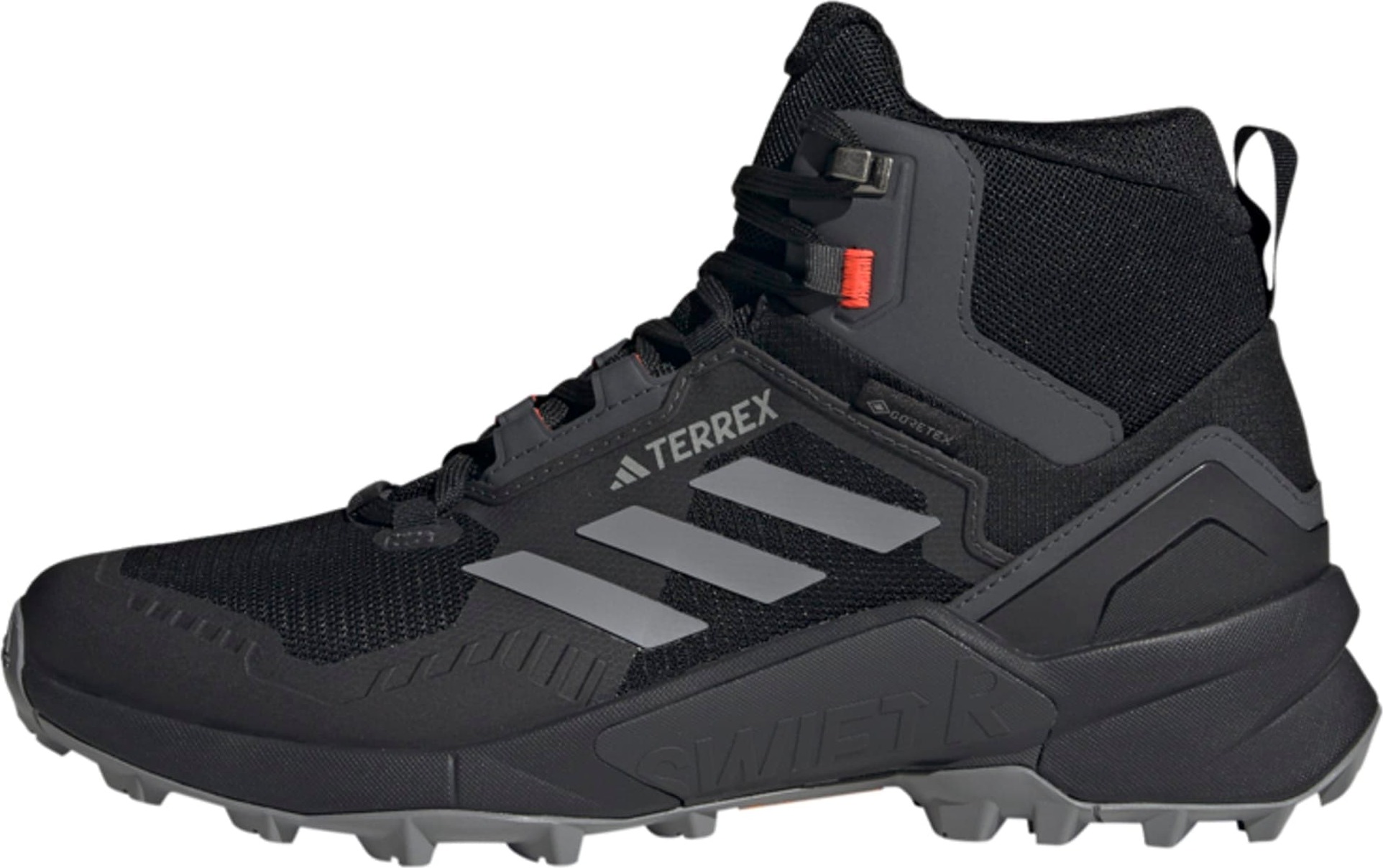 ADIDAS TERREX Kozačky 'Swift R3' šedá / červená / černá