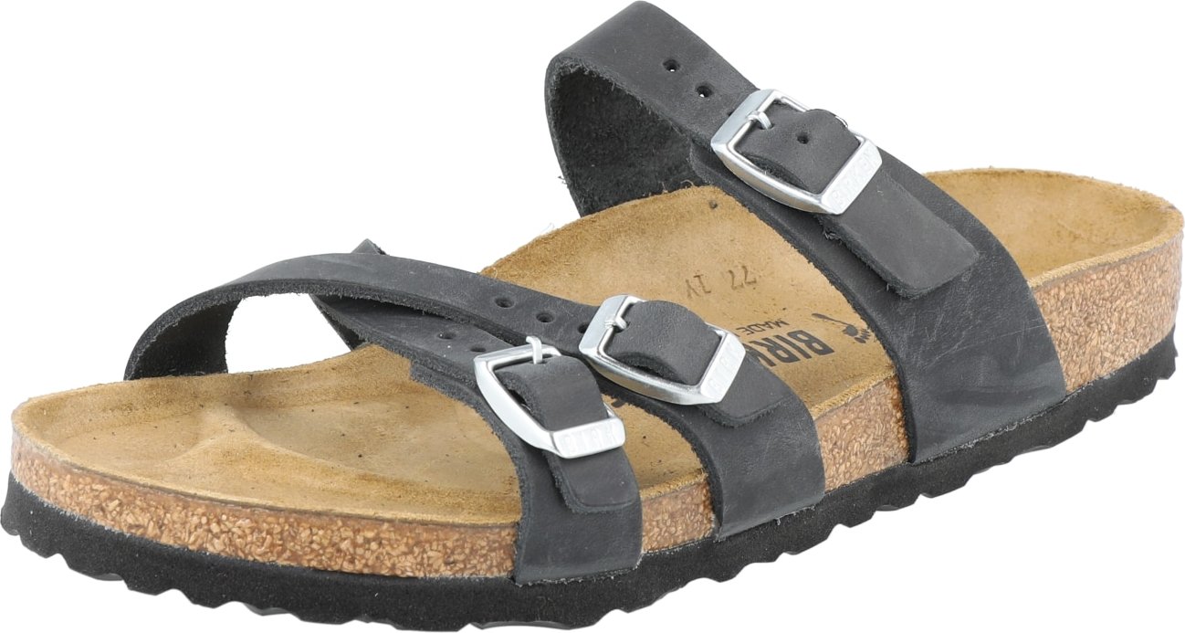 BIRKENSTOCK Pantofle 'Kumba' černá