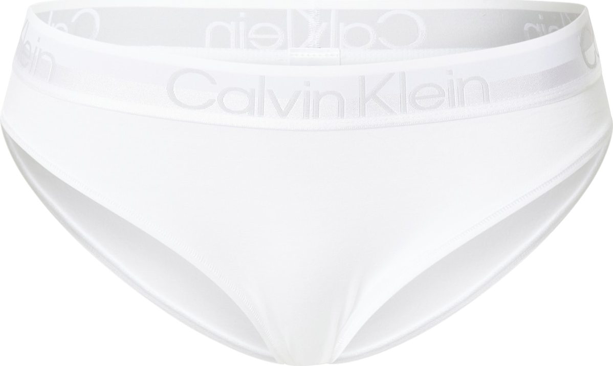 Calvin Klein Underwear Kalhotky světle šedá / bílá