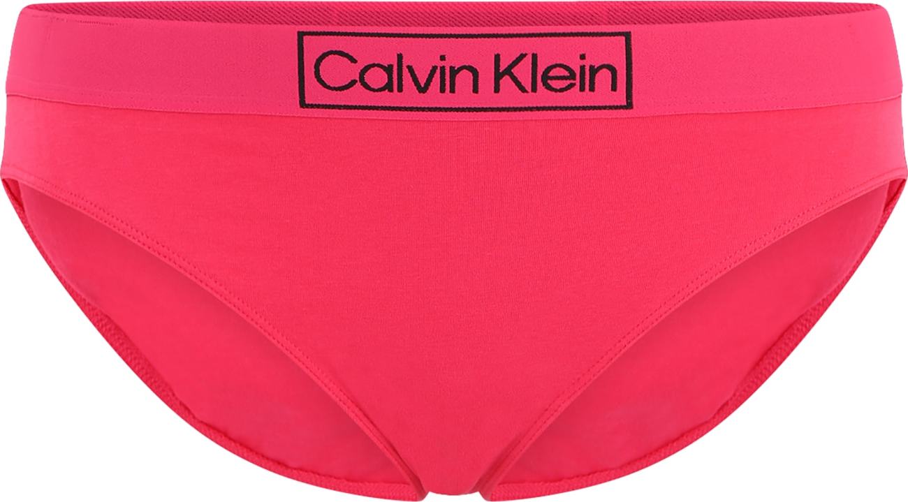 Calvin Klein Underwear Plus Kalhotky fuchsiová / černá