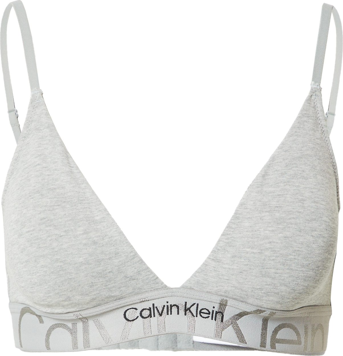 Calvin Klein Underwear Podprsenka šedá / tmavě šedá / černá