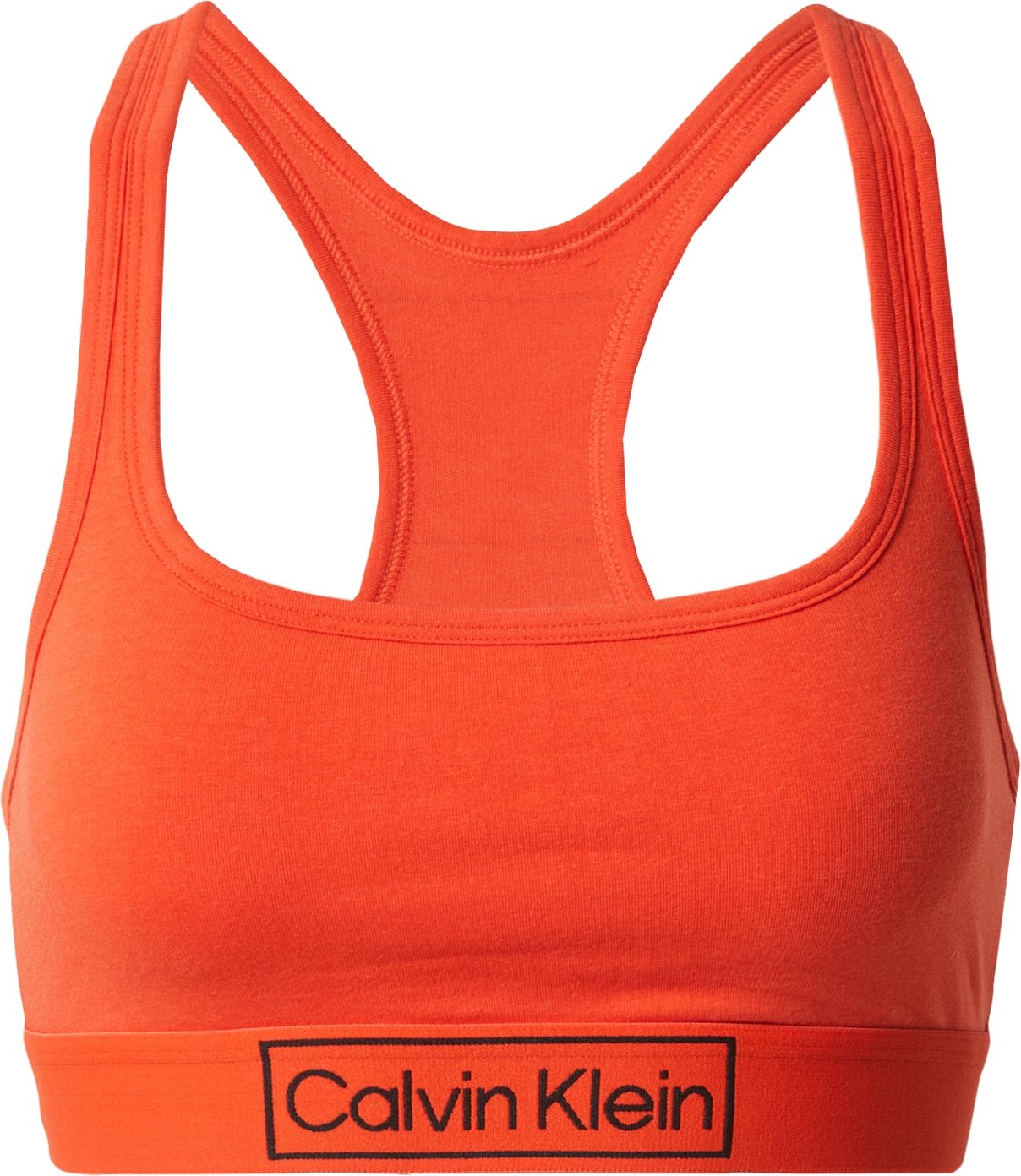 Calvin Klein Underwear Podprsenka tmavě oranžová / černá