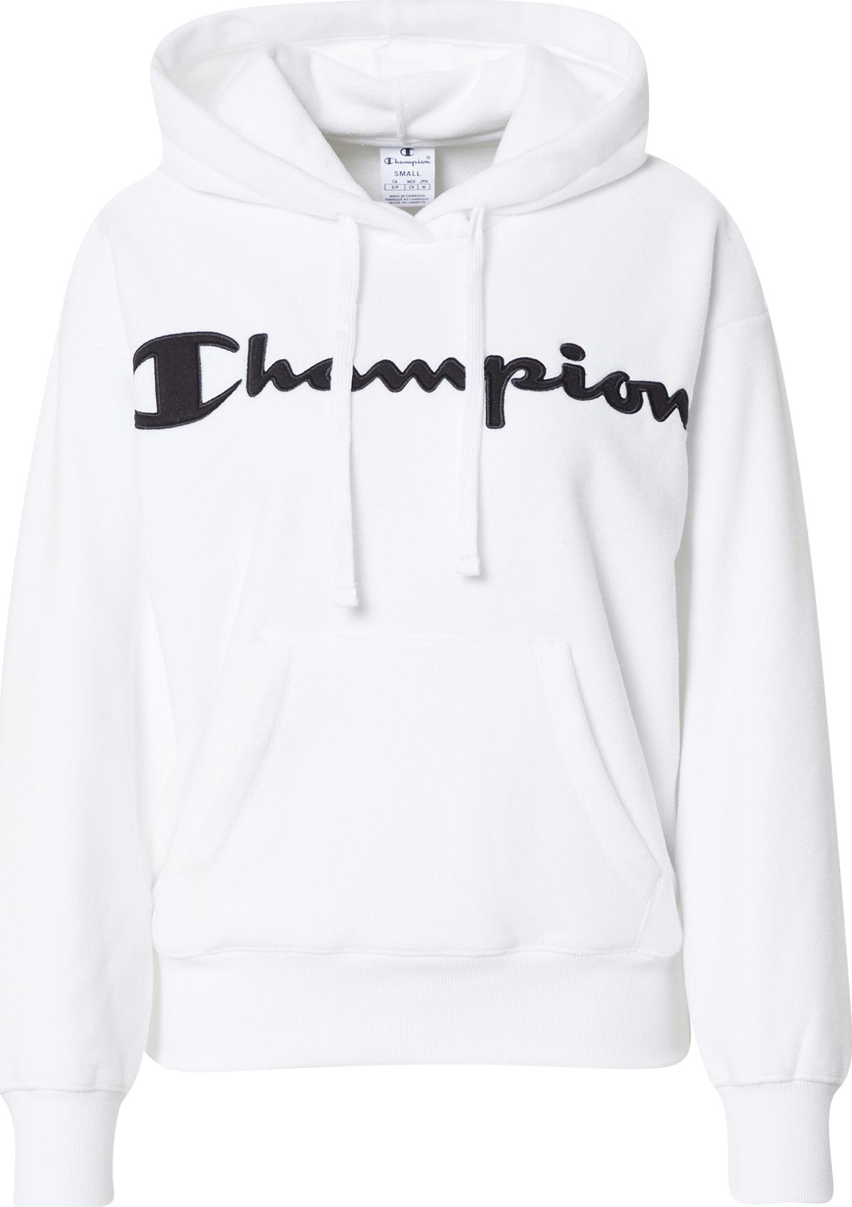 Champion Authentic Athletic Apparel Mikina černá / bílá