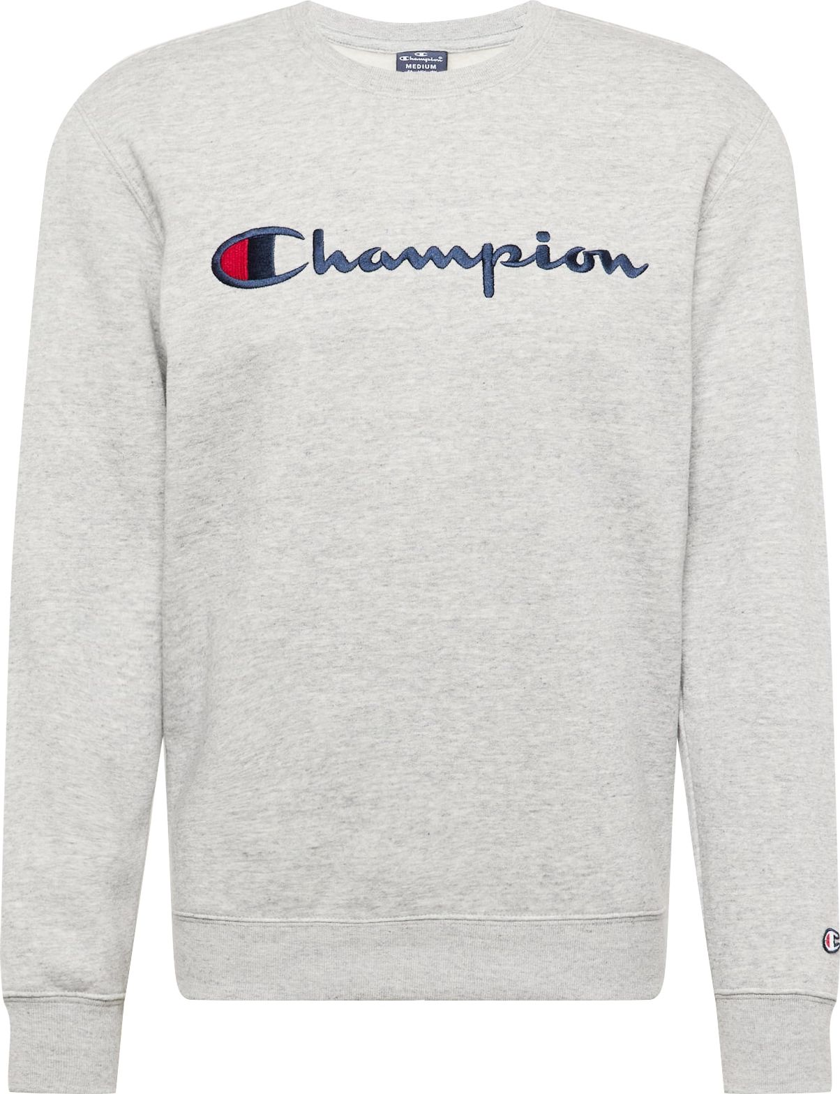 Champion Authentic Athletic Apparel Mikina námořnická modř / šedý melír / červená