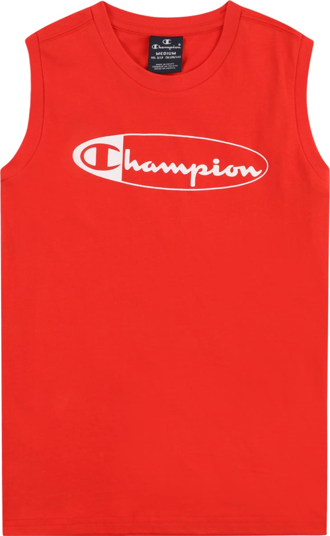 Champion Authentic Athletic Apparel Tričko červená / bílá