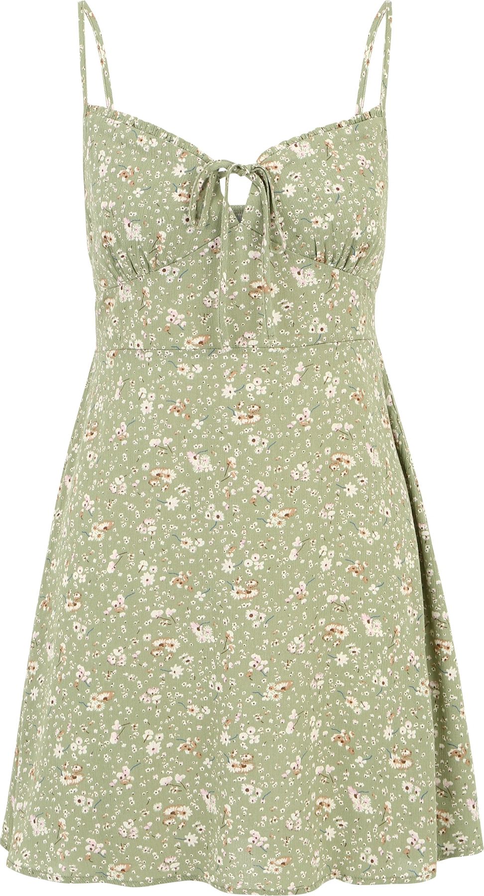 Cotton On Petite Letní šaty béžová / světle hnědá / světle zelená