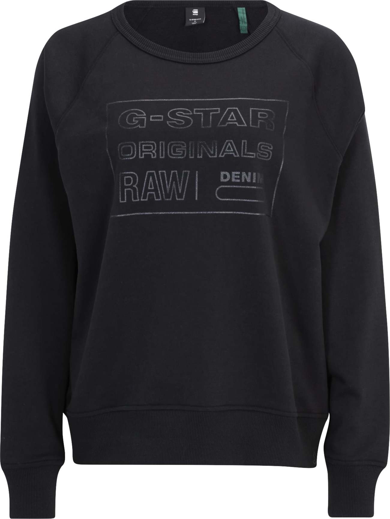 G-Star RAW Mikina šedá / černá