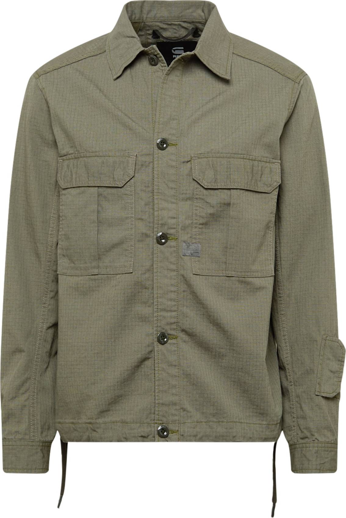 G-Star RAW Přechodná bunda khaki