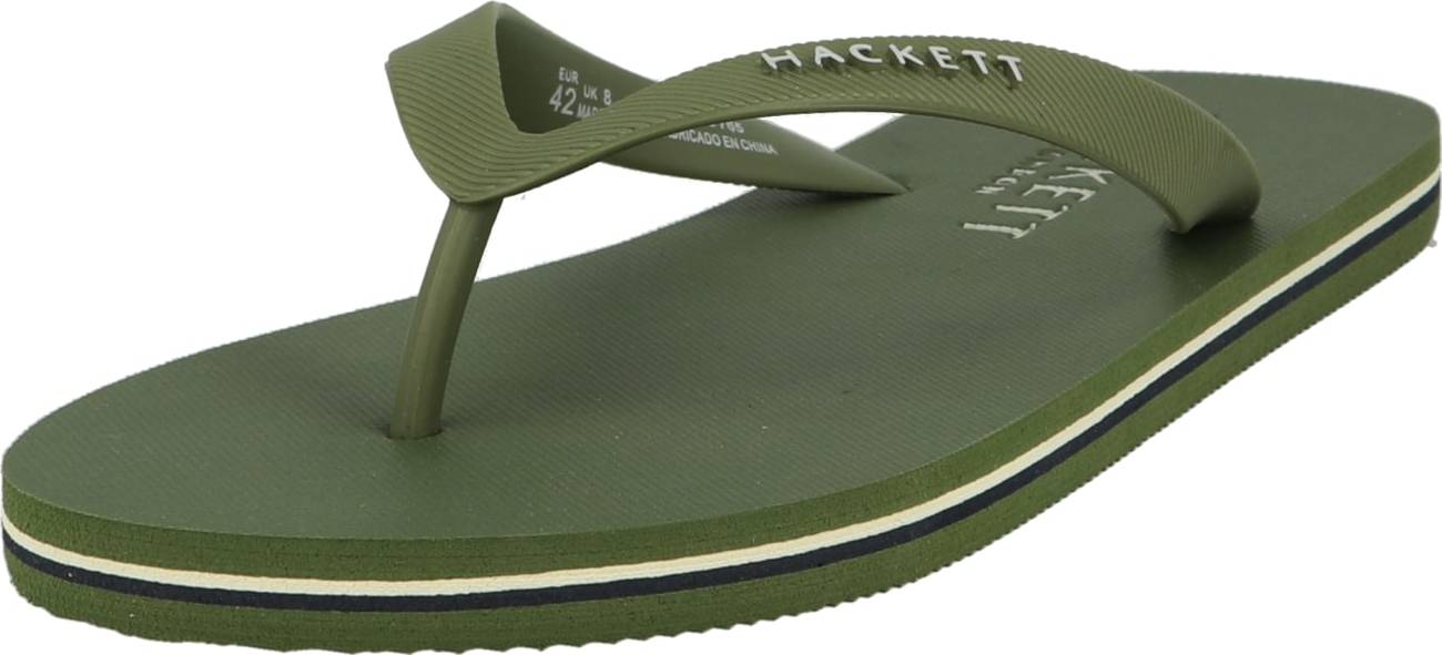 Hackett London Žabky 'CAPRI' zelená