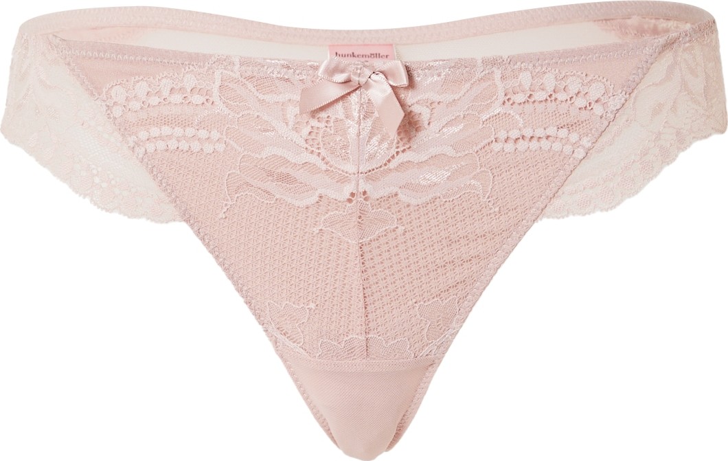 Hunkemöller Tanga 'Kimberley' pudrová