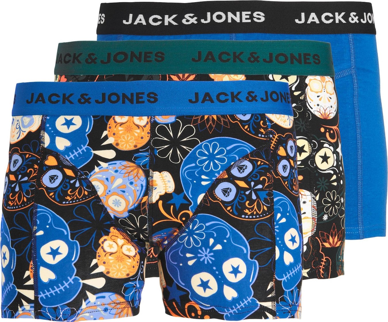 JACK & JONES Boxerky mix barev / černá