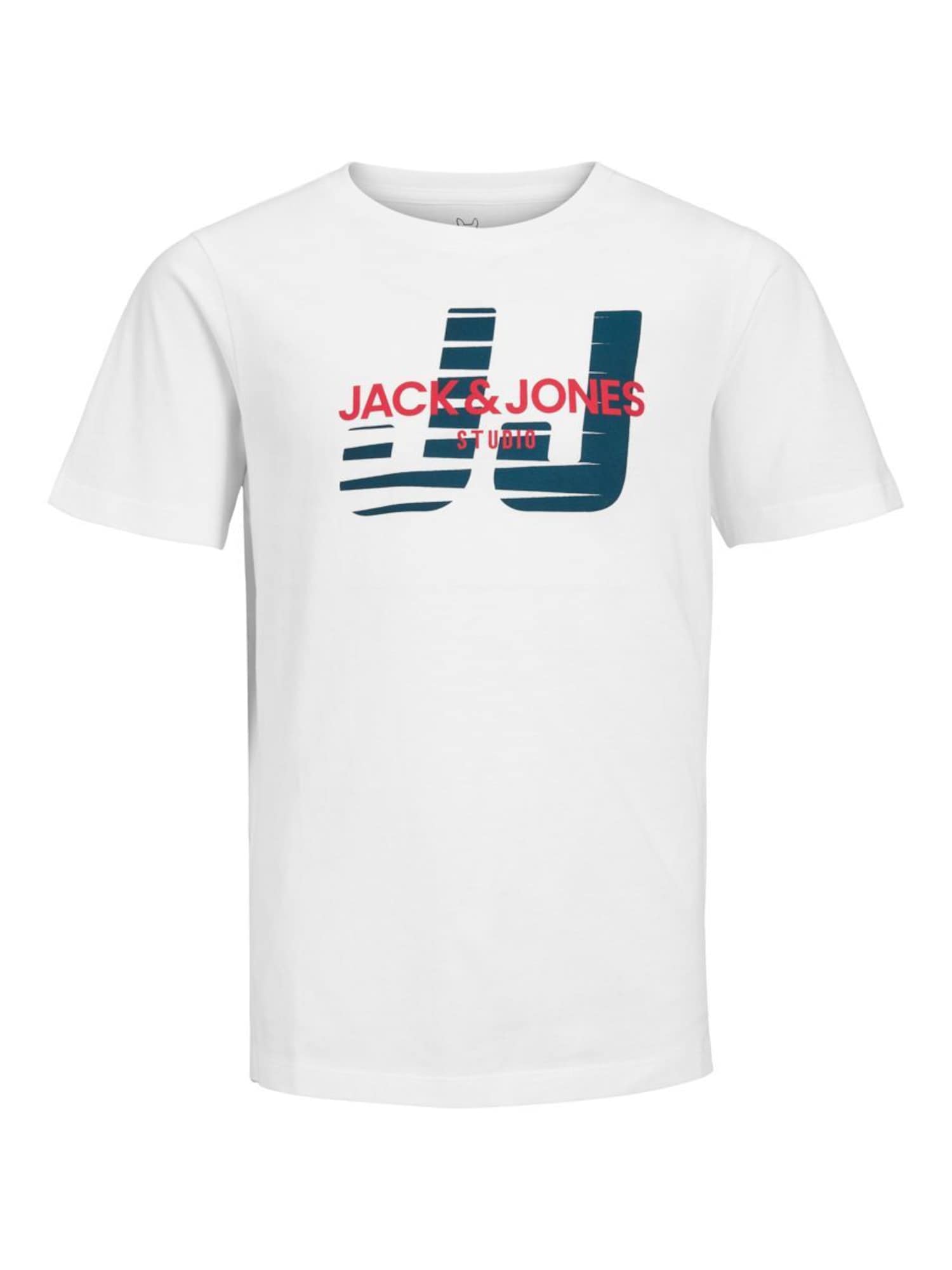 Jack & Jones Junior Tričko modrá / červená / bílá