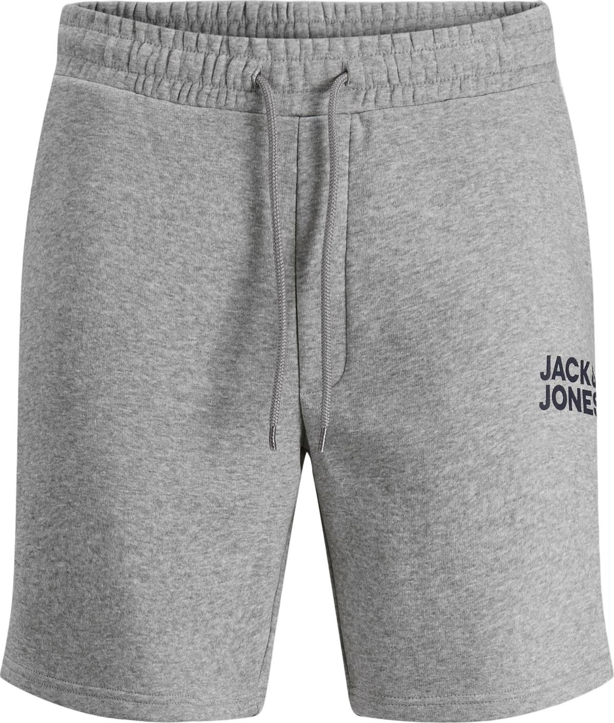 JACK & JONES Kalhoty 'BEX' světle šedá