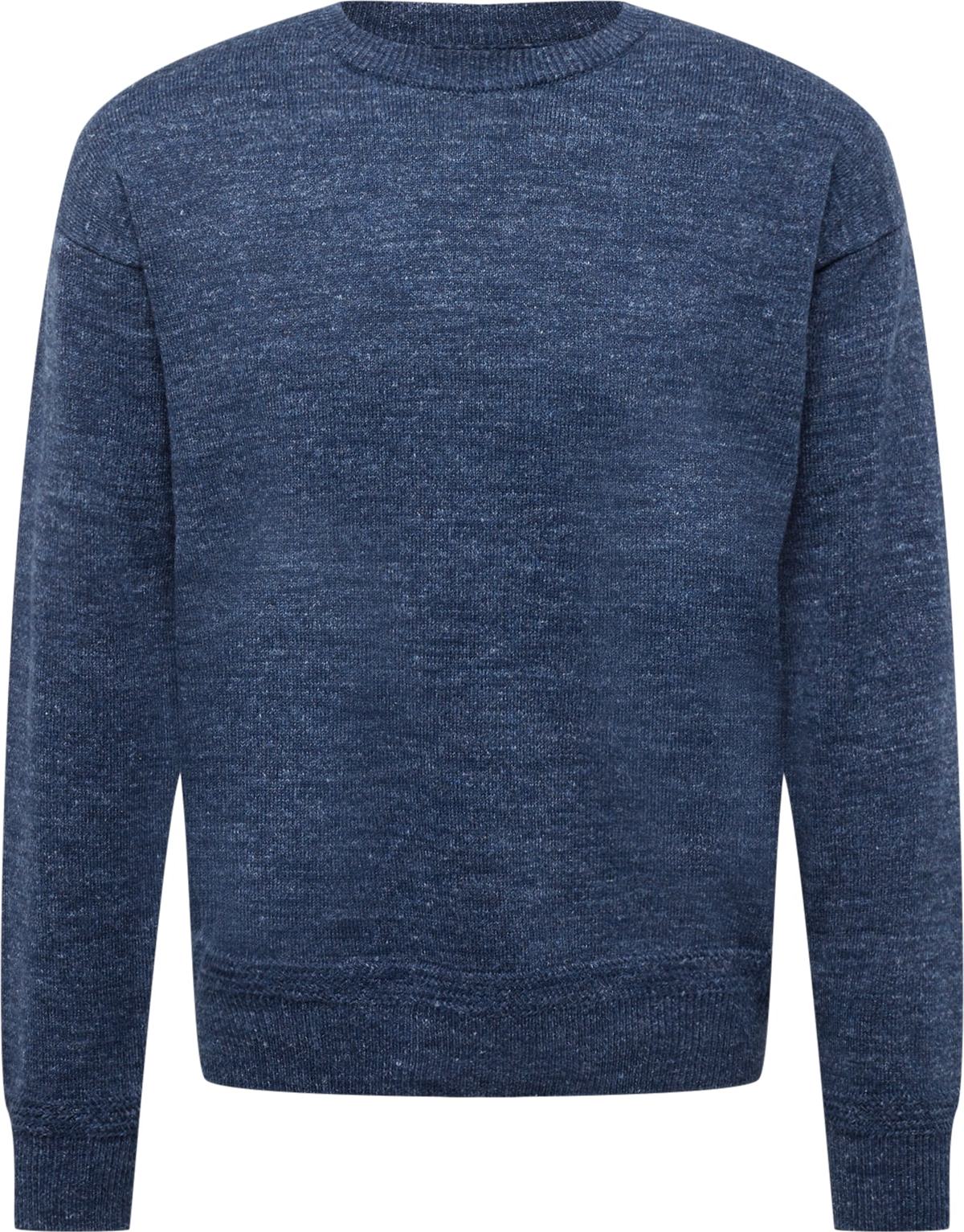 JACK & JONES Svetr 'MELVIN' modrá