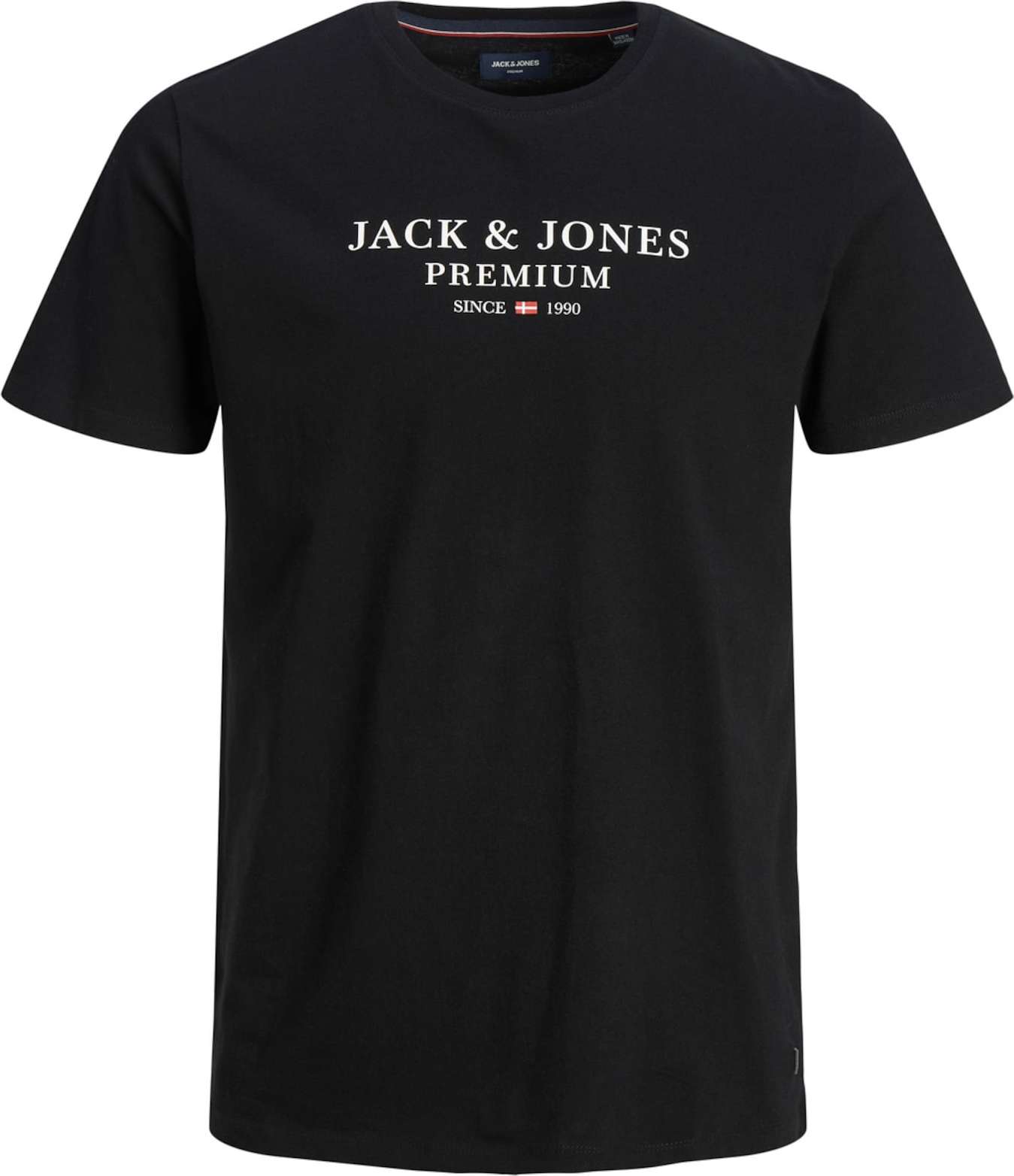 JACK & JONES Tričko 'Archie' marine modrá / červená / bílá