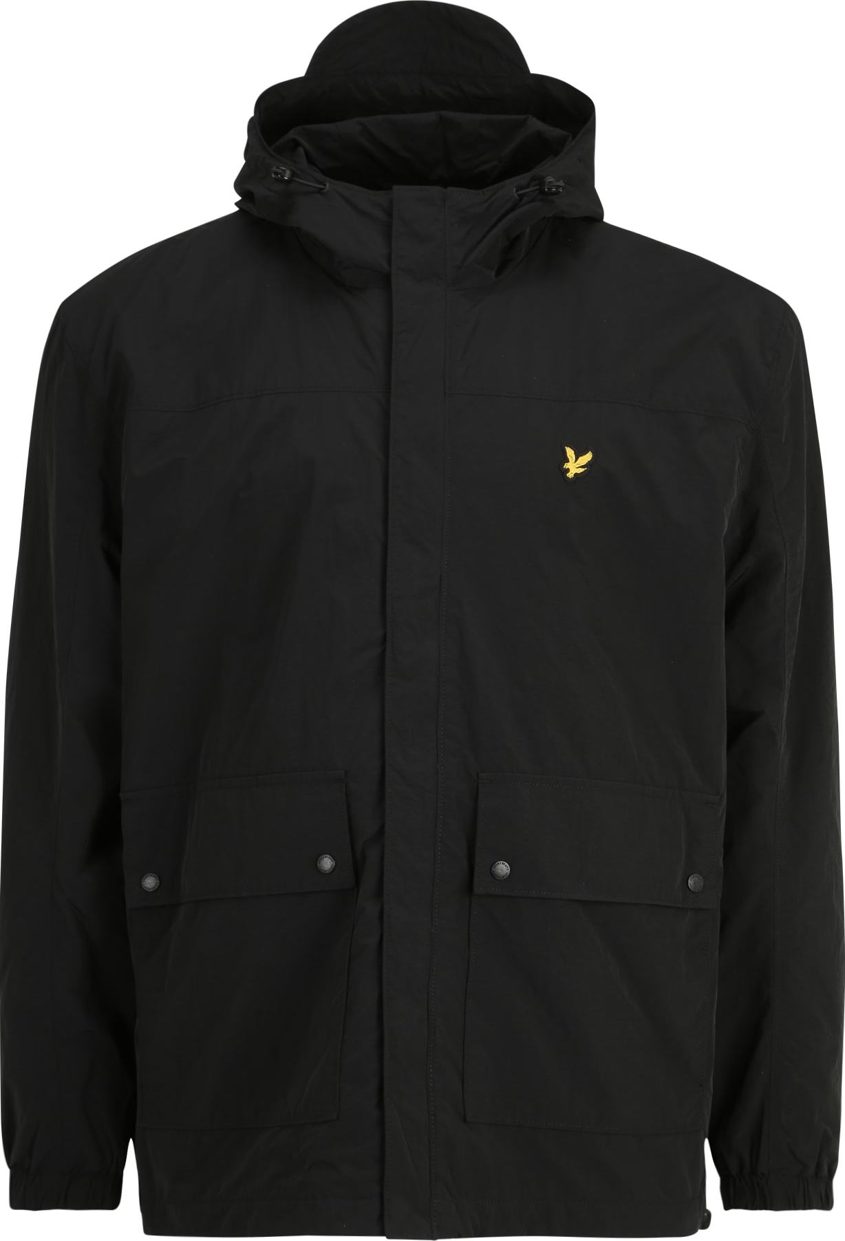 Lyle & Scott Big&Tall Přechodná bunda černá