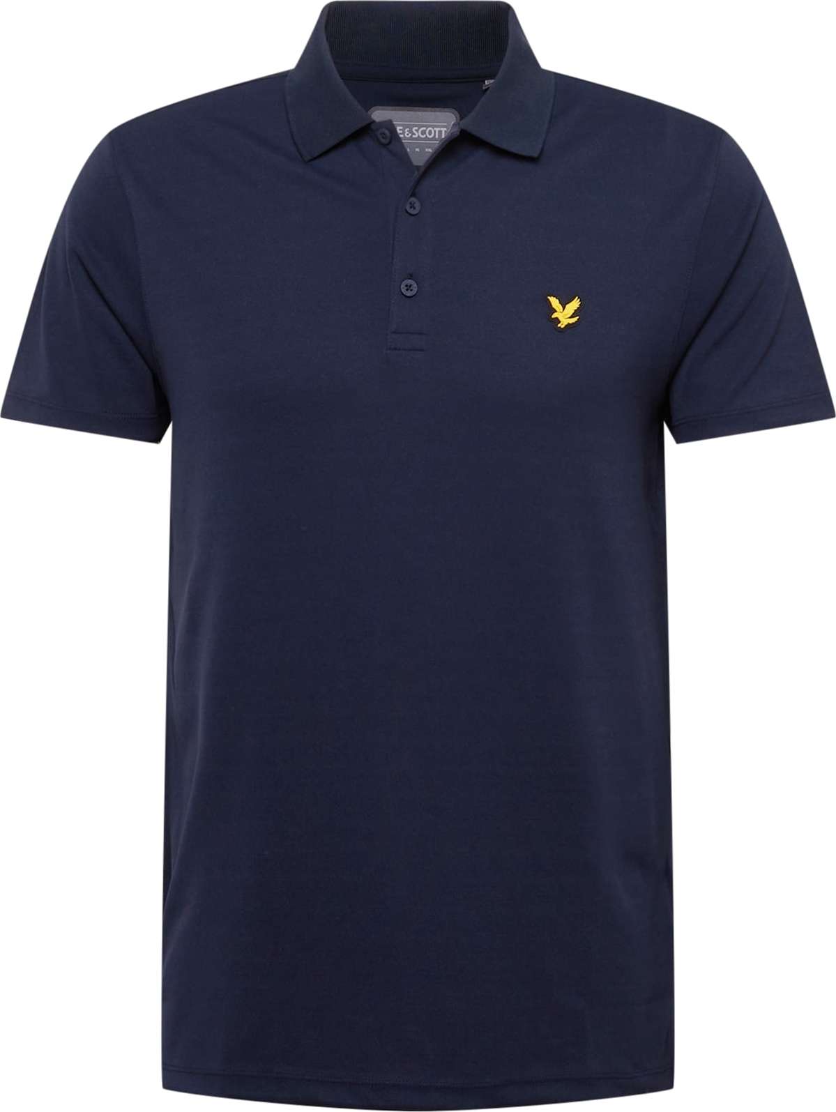 Lyle & Scott Tričko námořnická modř / zlatě žlutá