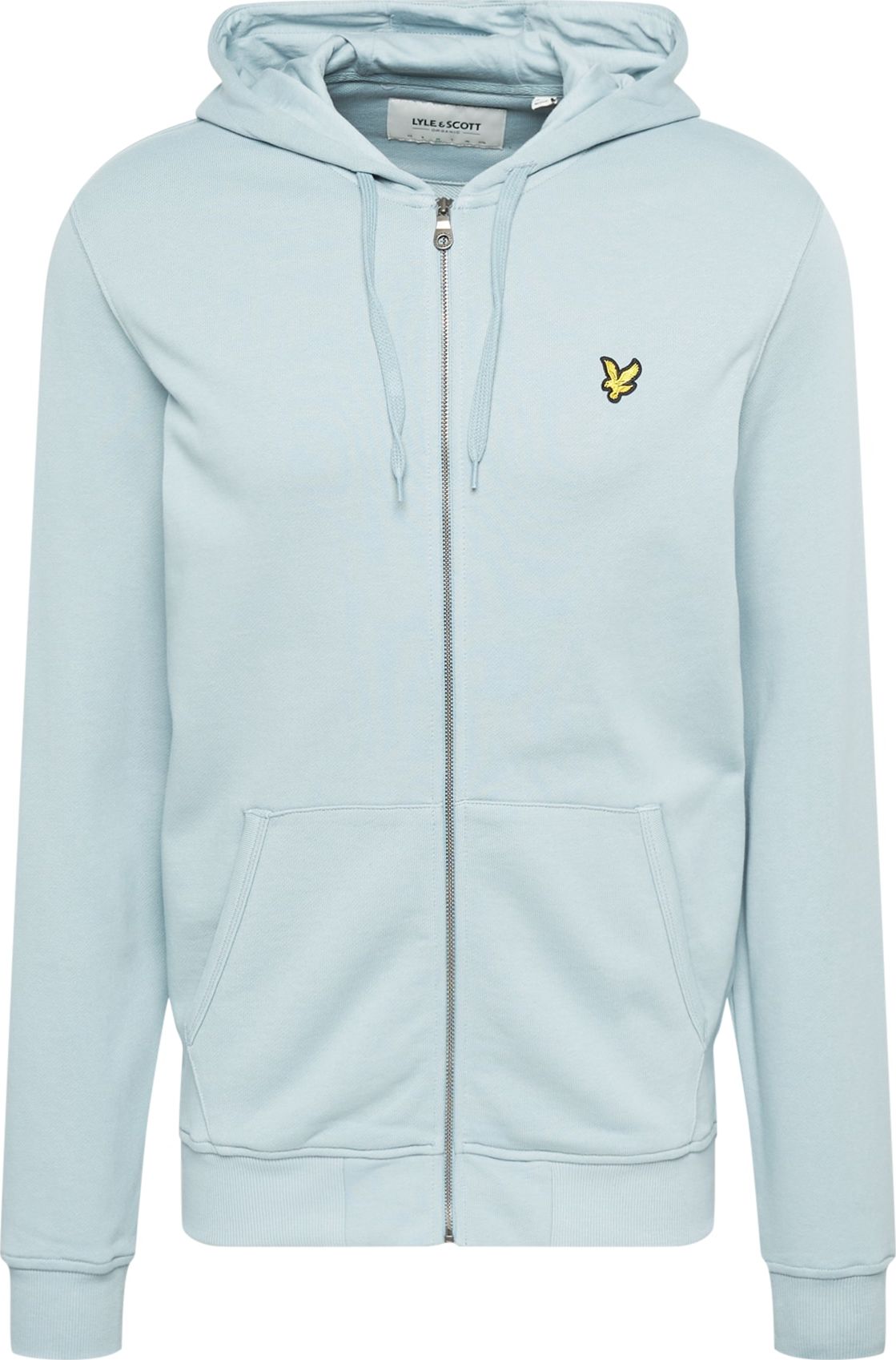 Lyle & Scott Mikina světlemodrá / žlutá / černá