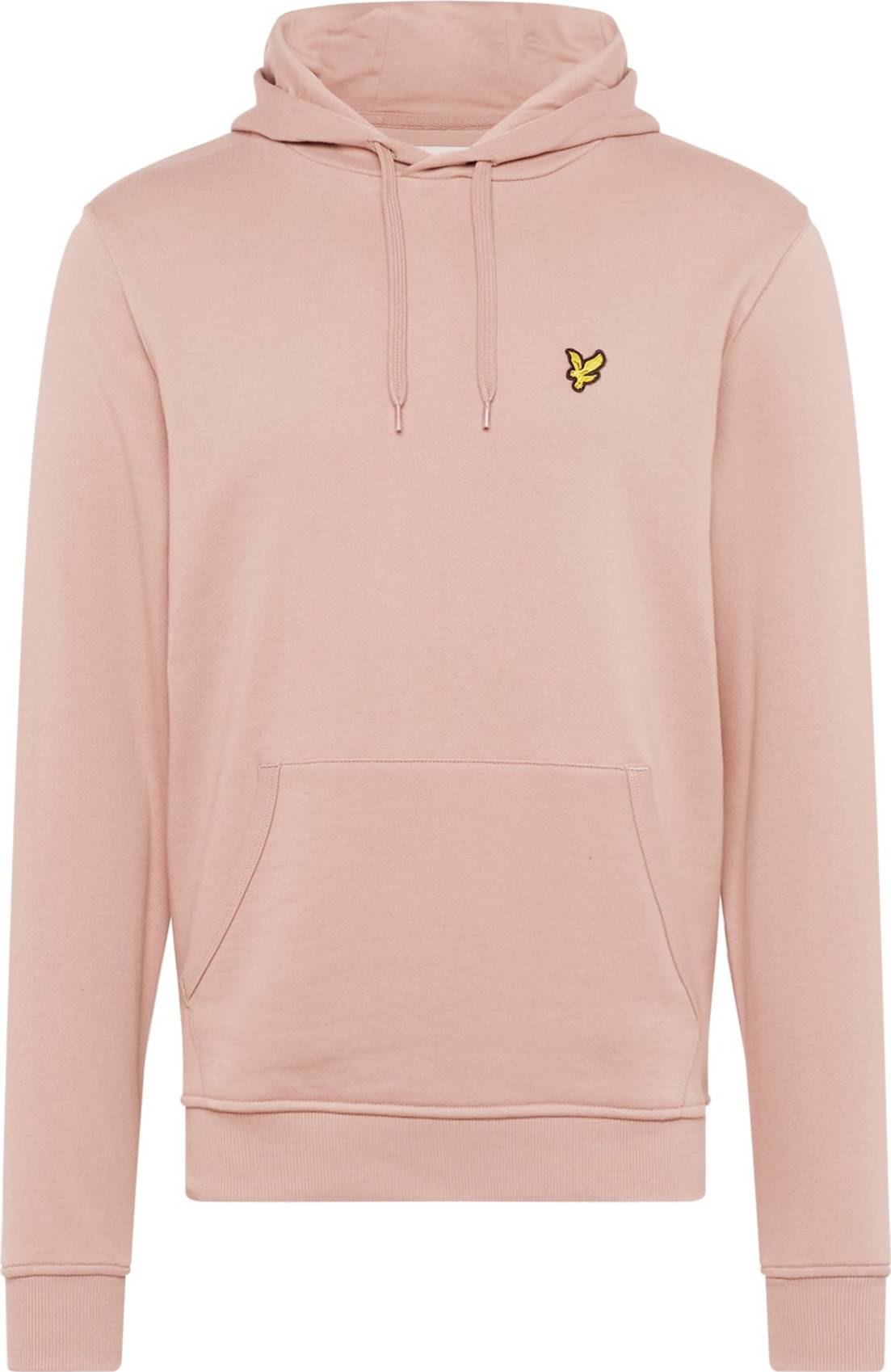 Lyle & Scott Mikina žlutá / pastelově růžová / černá