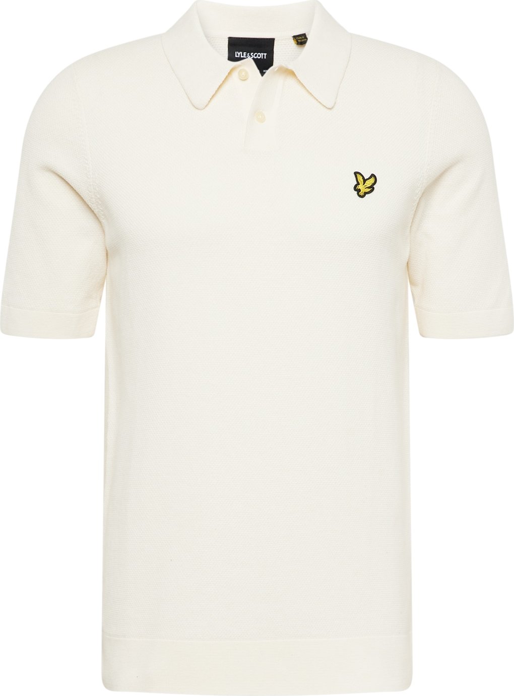 Lyle & Scott Tričko žlutá / černá / přírodní bílá