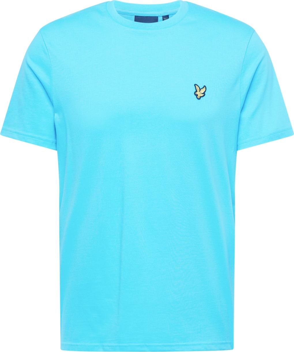 Lyle & Scott Tričko azurová modrá