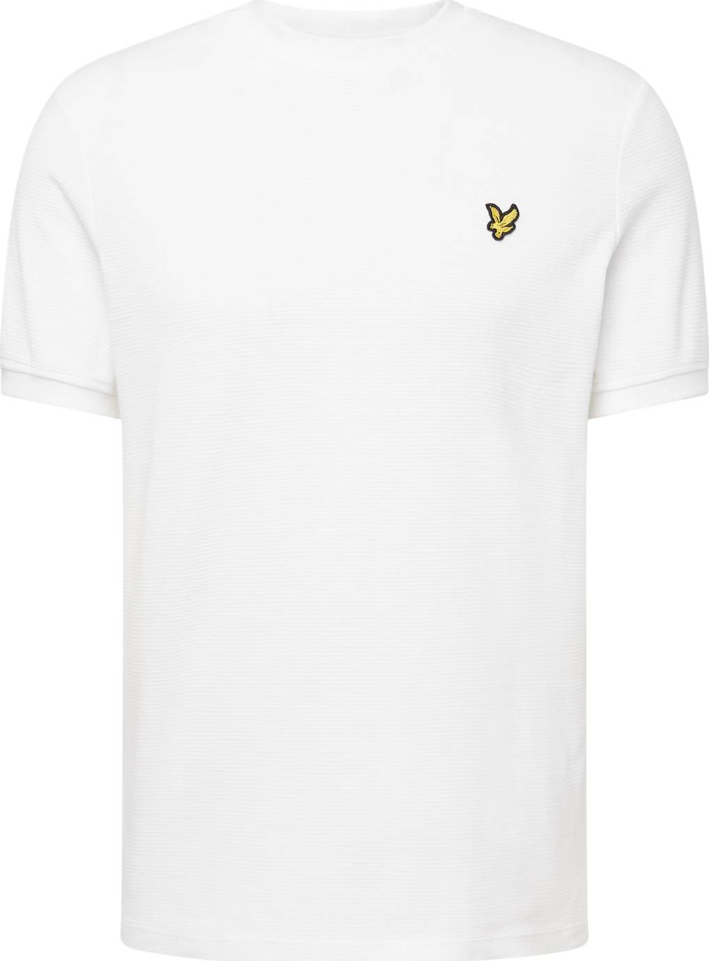 Lyle & Scott Tričko 'Milano Trim' žlutá / černá / bílá