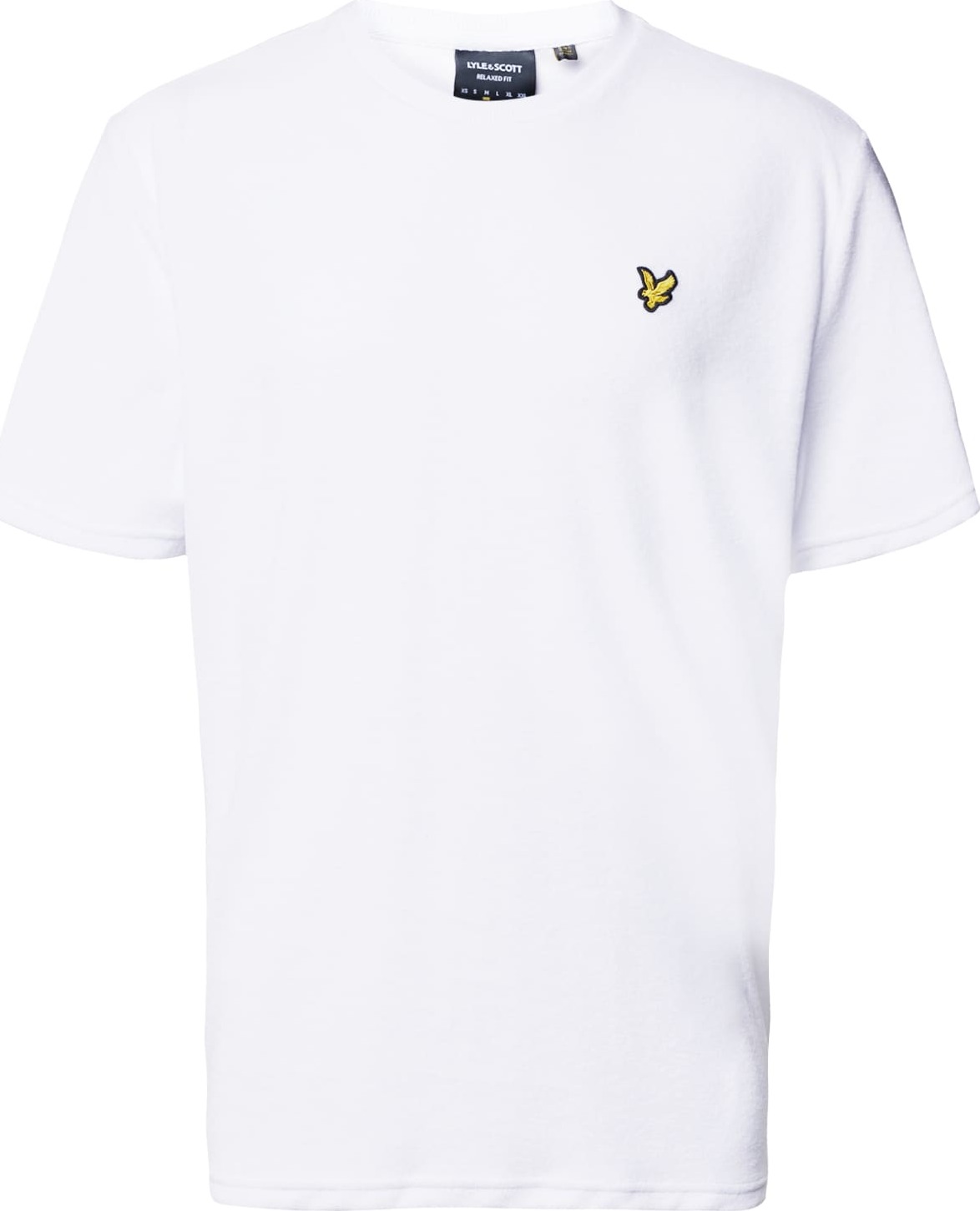 Lyle & Scott Tričko žlutá / černá / bílá