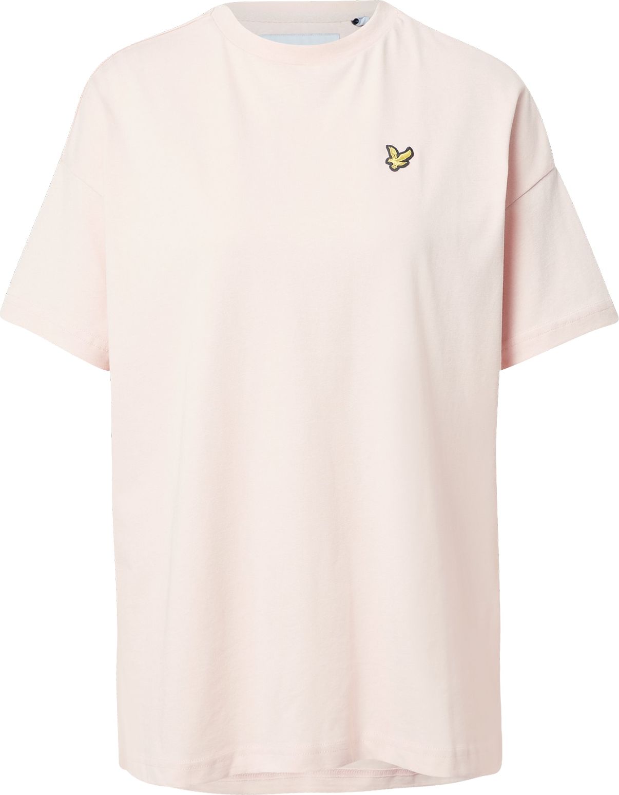 Lyle & Scott Tričko žlutá / pudrová / černá