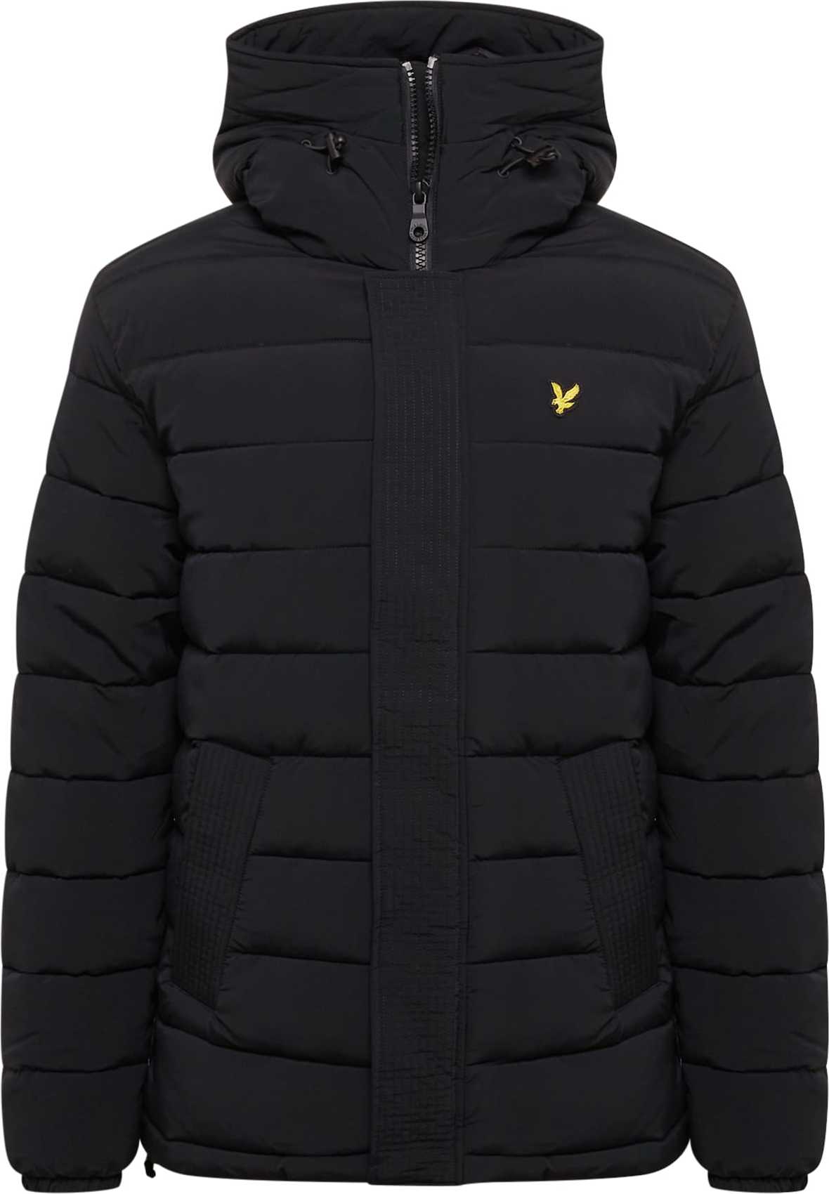 Lyle & Scott Zimní bunda žlutá / černá