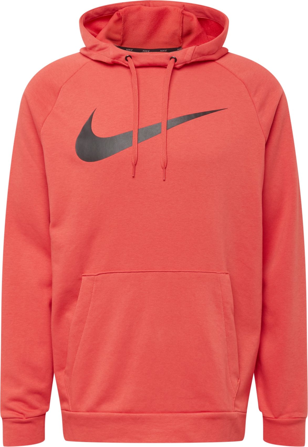 NIKE Sportovní mikina červená / černá