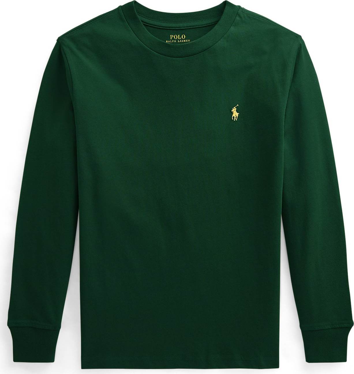 Polo Ralph Lauren Mikina žlutá / tmavě zelená