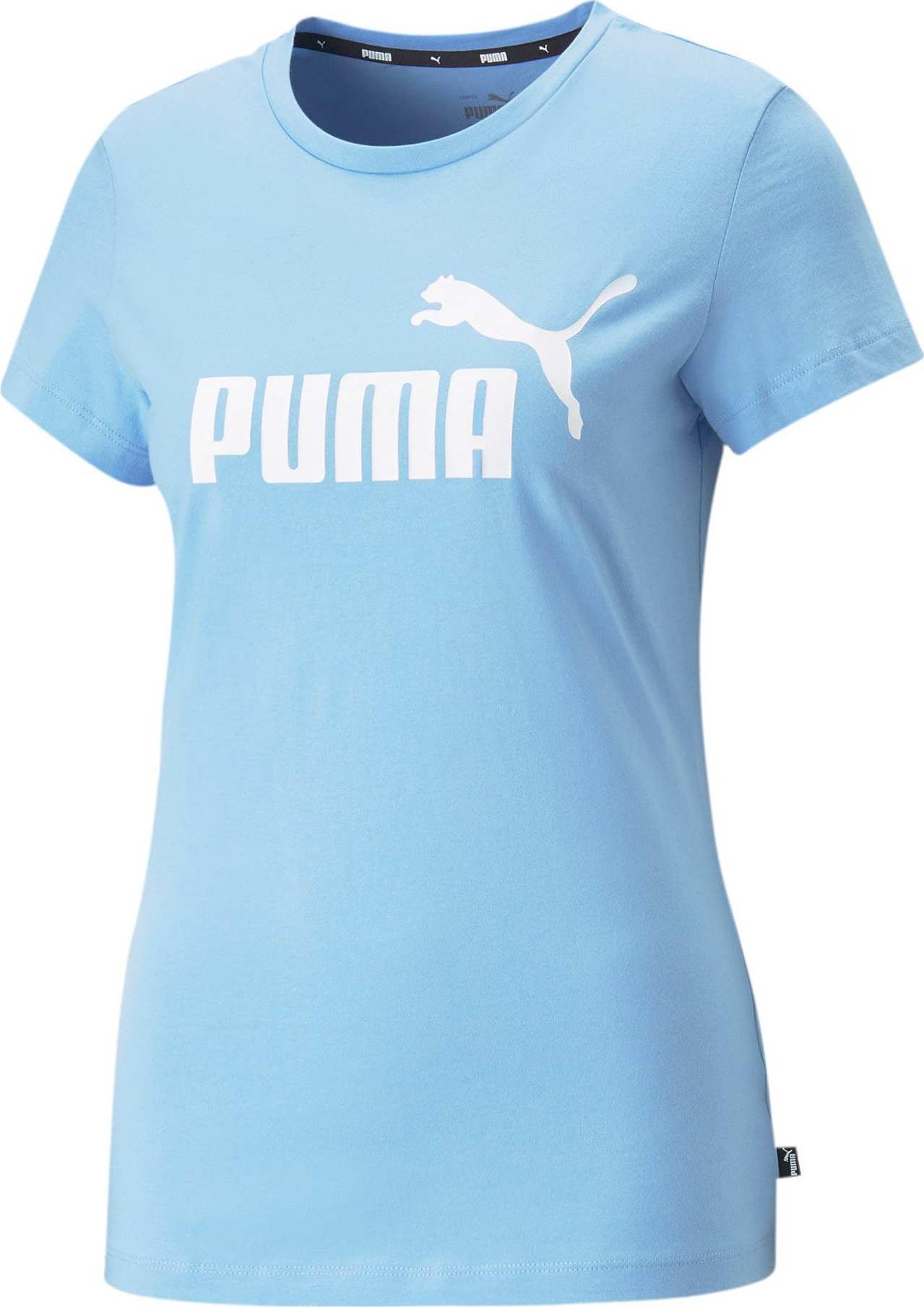 PUMA Funkční tričko světlemodrá / bílá