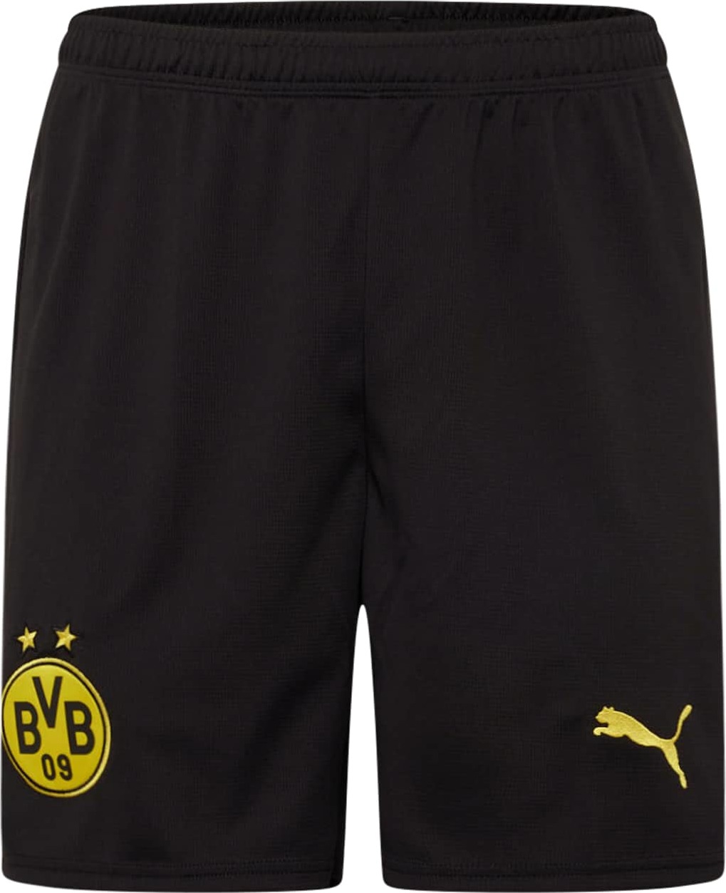 PUMA Sportovní kalhoty 'Borussia Dortmund Home 2023/2024' hořčicová / černá