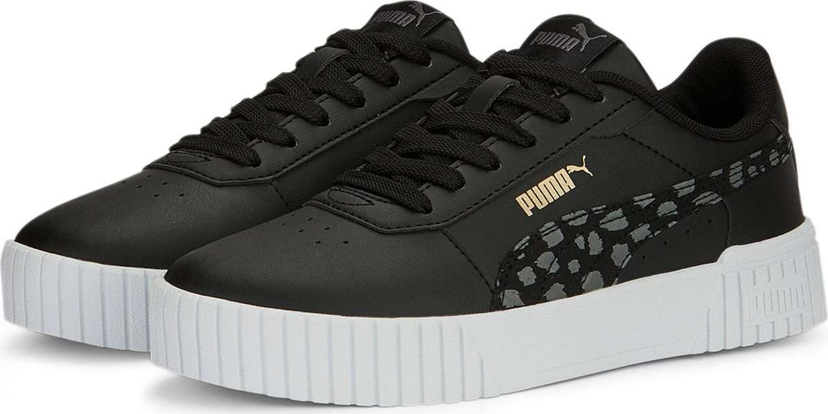 PUMA Tenisky 'Carina 2.0' zlatá / šedá / černá