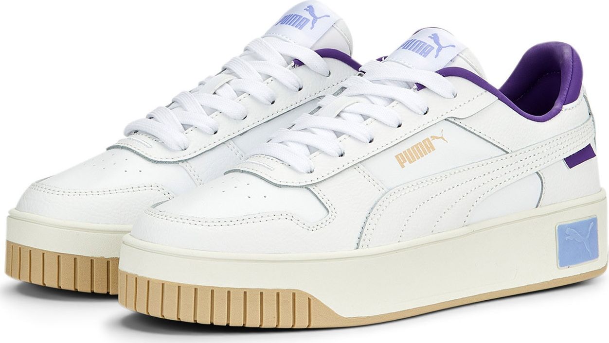 PUMA Tenisky 'Carina' fialová / bílá