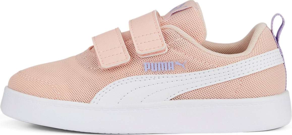 PUMA Tenisky 'Courtflex' světlemodrá / pudrová / bílá