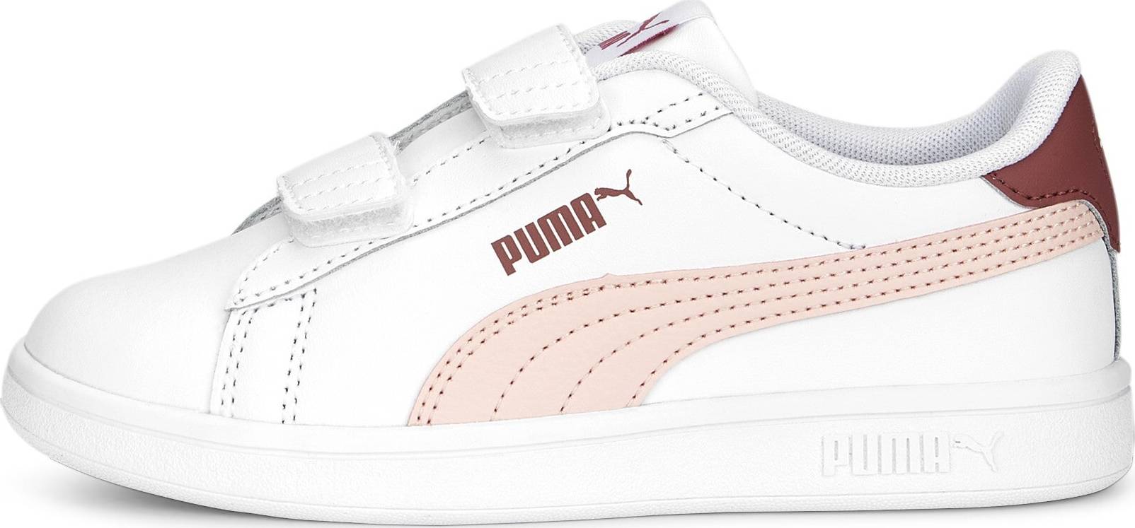 PUMA Tenisky 'Smash 3.0' světle růžová / bílá