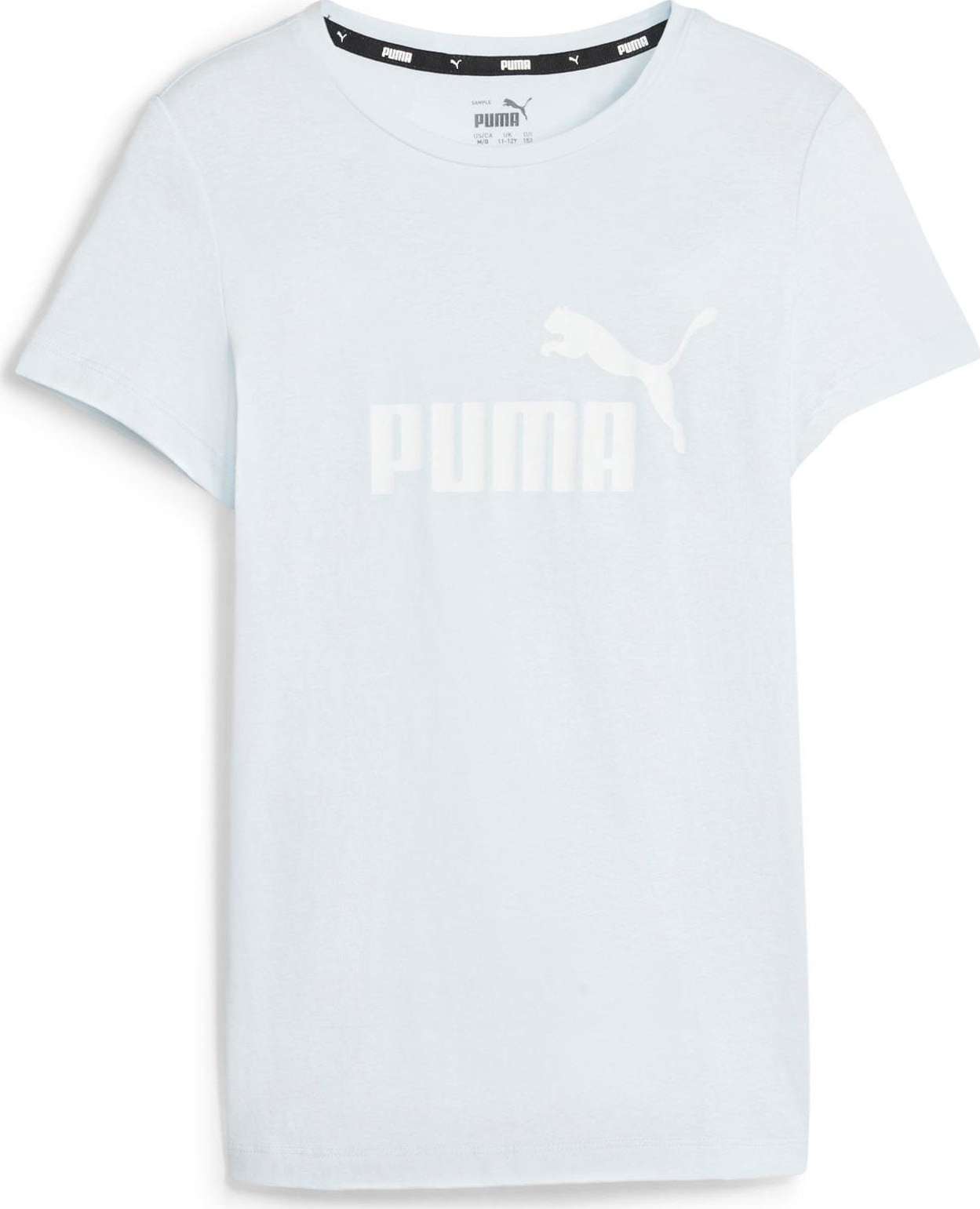 PUMA Tričko azurová / bílá