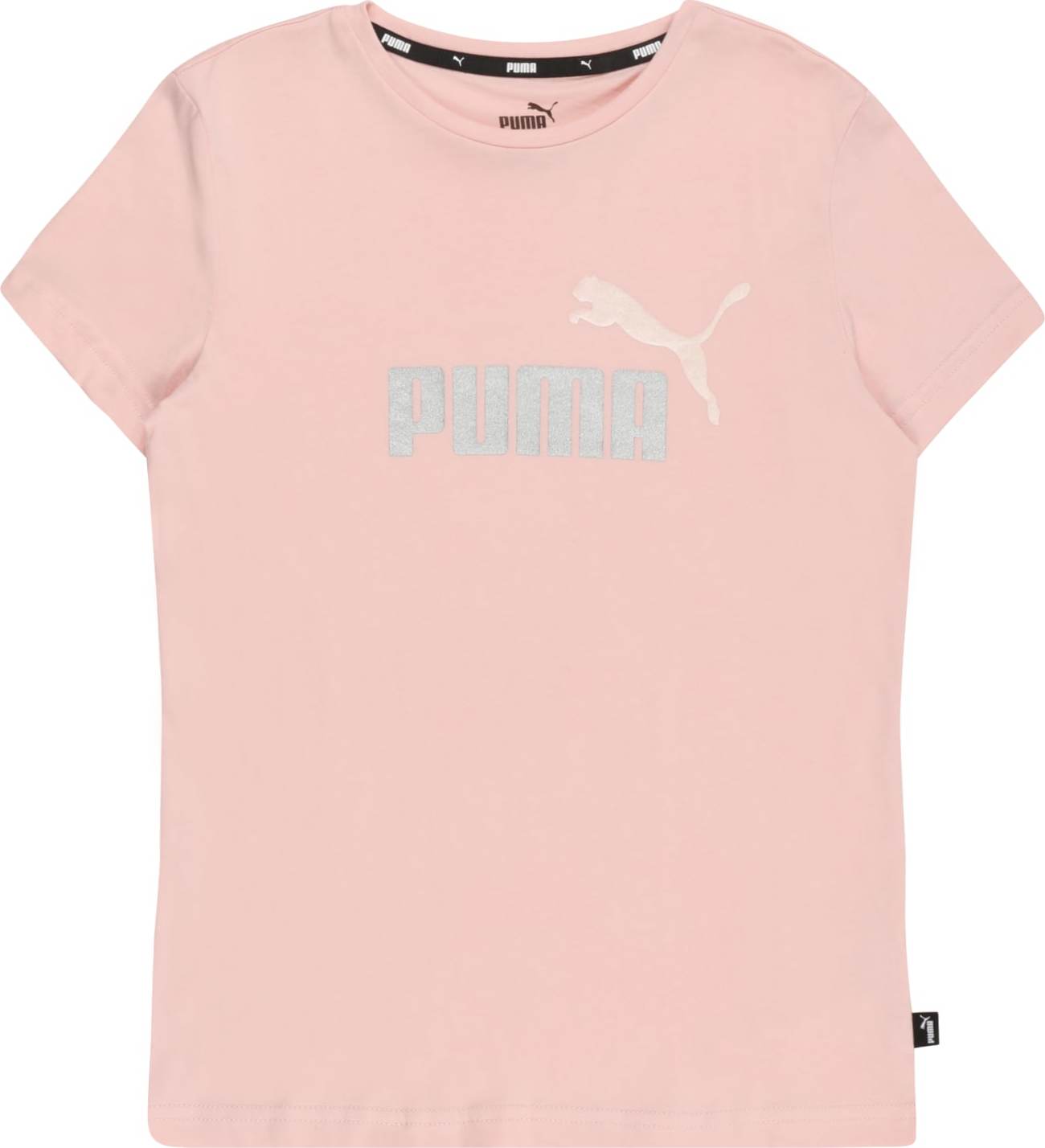 PUMA Tričko růžová / pudrová / stříbrná