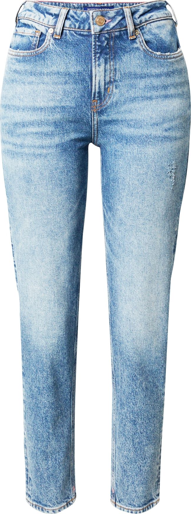 SCOTCH & SODA Džíny 'High Five slim jeans — Reawaken' modrá džínovina