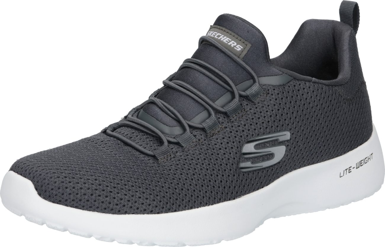 SKECHERS Tenisky 'DYNAMIGHT' šedá / tmavě šedá / bílá