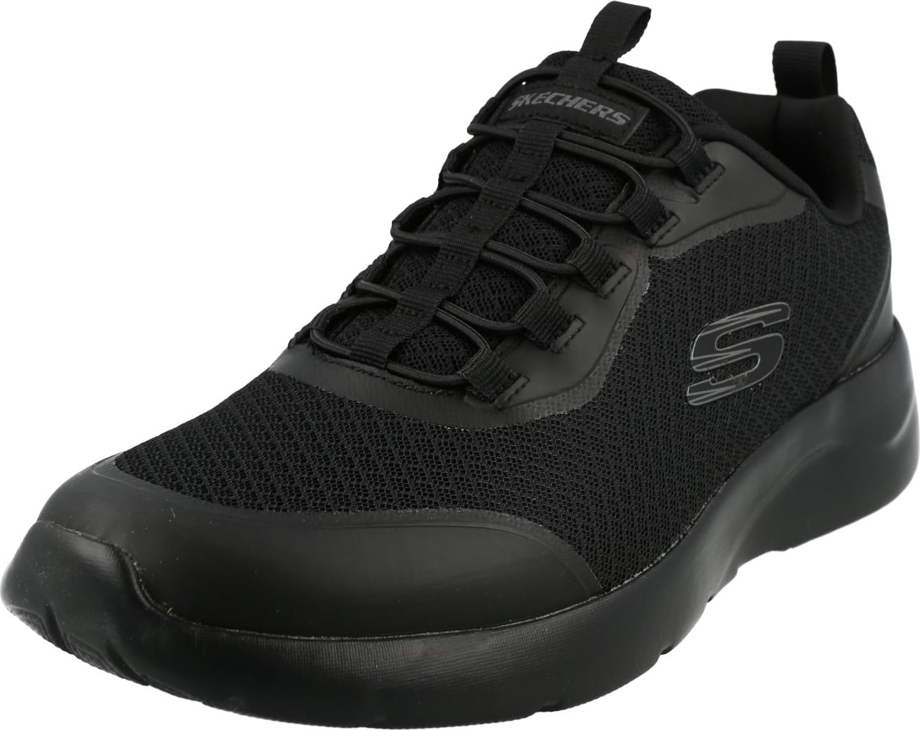 SKECHERS Tenisky 'Dynamight 2.0' světle šedá / černá