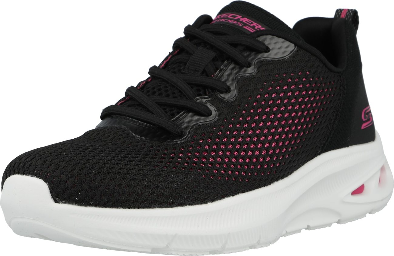 SKECHERS Tenisky pink / černá