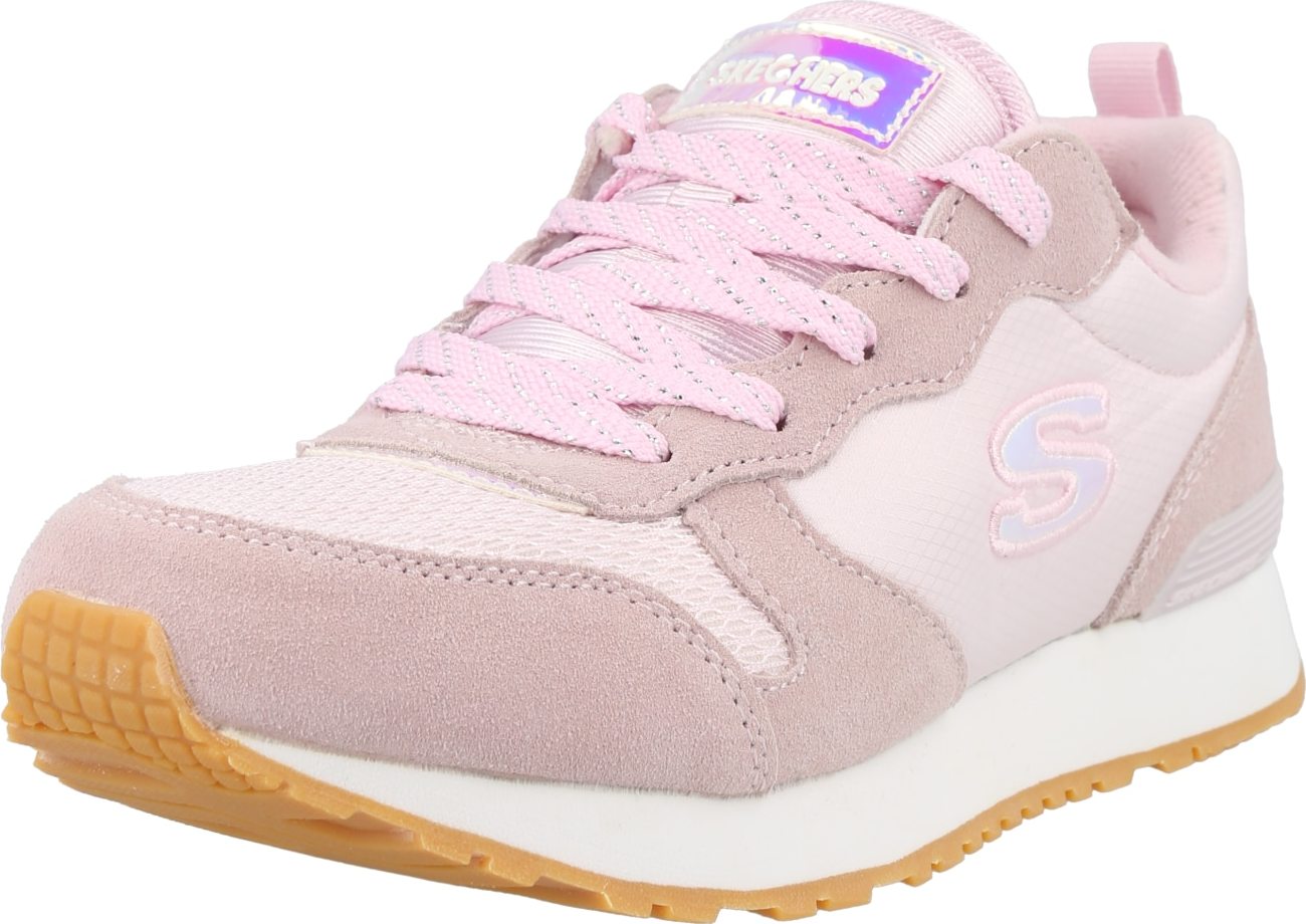 SKECHERS Tenisky růžová / starorůžová / bílá